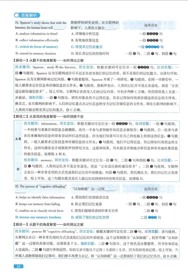2023考研圣经真题解析_考研_英语_00.手译本_《英语阅读＆翻译手译本》2000-2023_03.英语二2010-2023_全文解析+选项解析_真题选项解析