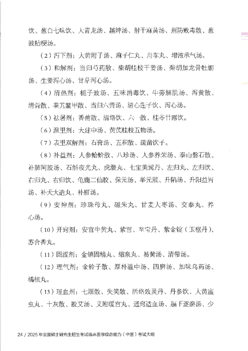 25考研临床医学综合能力（中综）大纲_考研_中综大纲