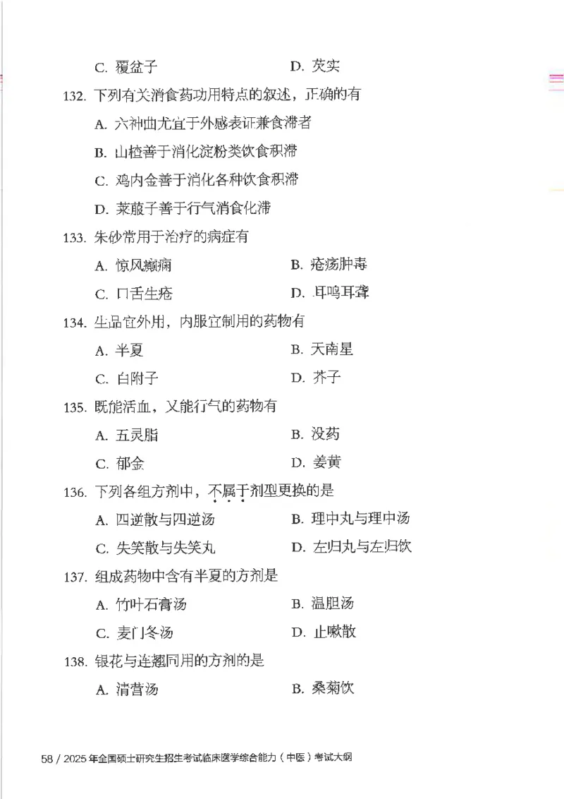 25考研临床医学综合能力（中综）大纲_考研_中综大纲