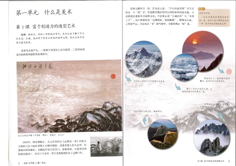 人教版初中美术七年级下册(1)_教资初高中_教资面试2025教资面试备考资料合集_教资面试资料合集_2025教资面试资料_25上教资面试-小学资料包_20教材：全册_初中_初中美术_初中部编版