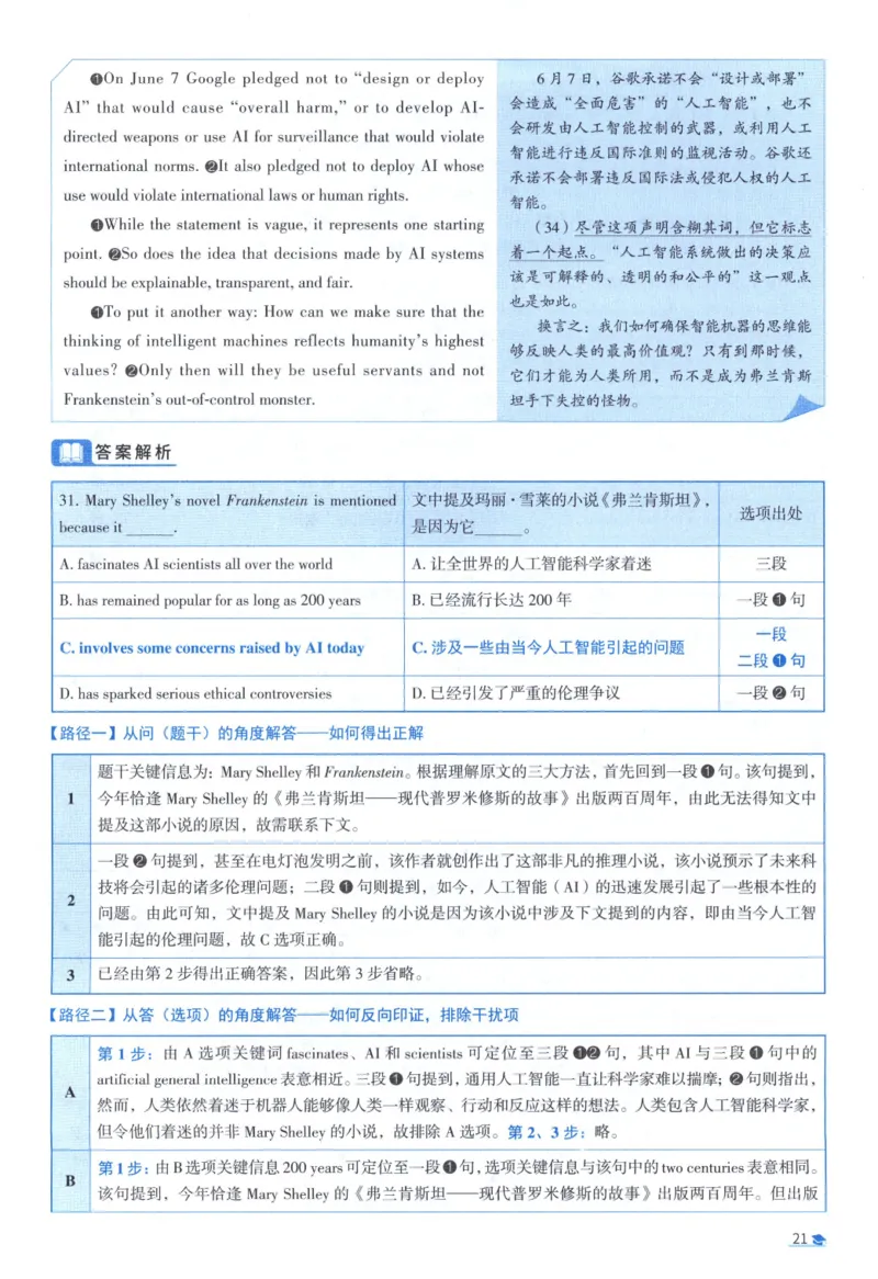 2019考研真相真题解析_考研_英语_00.手译本_《英语阅读＆翻译手译本》2000-2023_02.英语一2010-2023_全文解析+选项解析_10-23真题选项解析