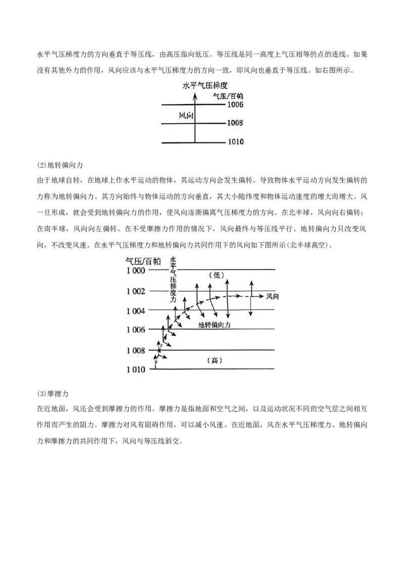 专题4地球上的大气（讲义）（原卷版）_9.2025地理总复习_2024年新高考资料_3.2024专项复习_备战2024年高考地理总复习专题考点+微专题集成讲练辑