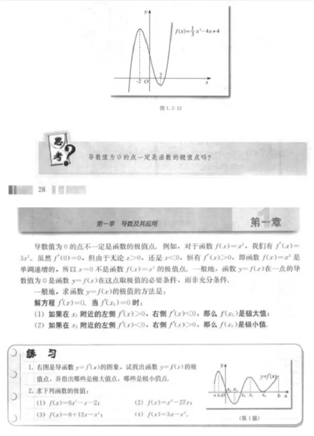 函数的极值与导数_教资初高中_教资面试2025教资面试备考资料合集_教资面试资料合集_2025教资面试资料_25上教资面试中学合集_教资面试逐字稿_高中数学面试逐字稿合集