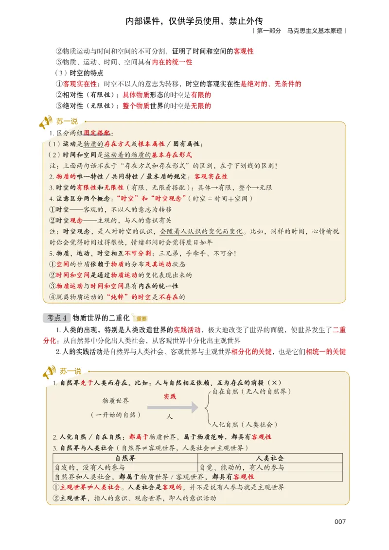25苏一提分手册：马原第1-4章（上下篇）_考研_政治_04.苏一_25苏一《提分手册》