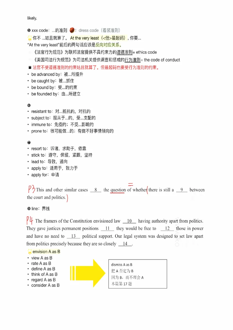 25易熙人《完形填空》笔记_考研_英语_10.易熙人_25易熙人《完形填空》笔记