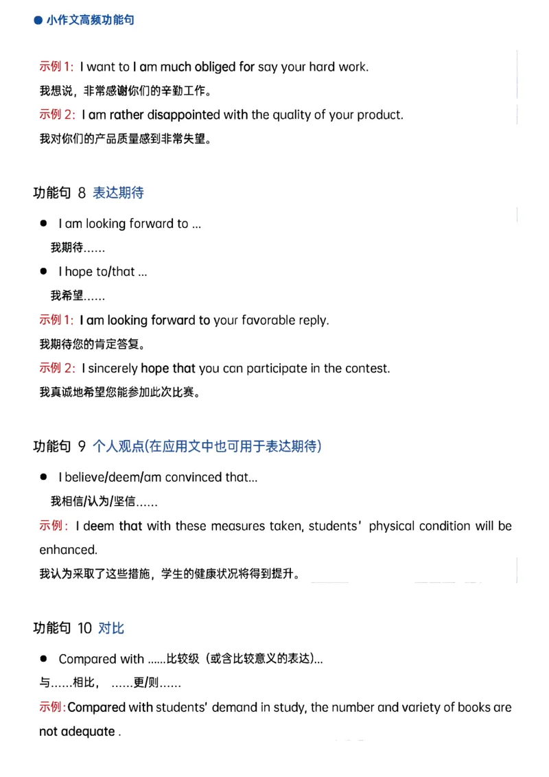 25石雷鹏《作文30个功能句》笔记_考研_英语_07.石雷鹏_25石雷鹏《作文30个功能句》笔记