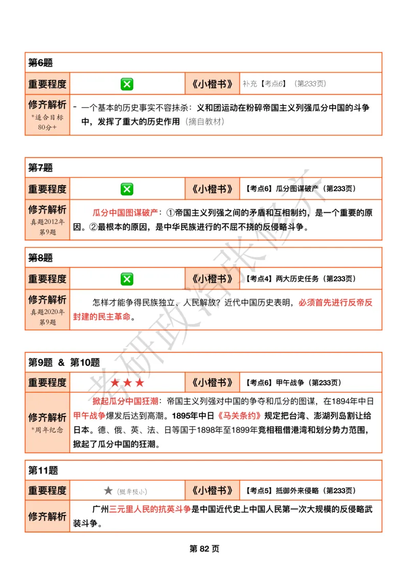 DAY22修齐1000题逐题解析手册免费分享_考研_16.2026考研政治清北成硕_00.电子讲义_张修齐肖1000带刷