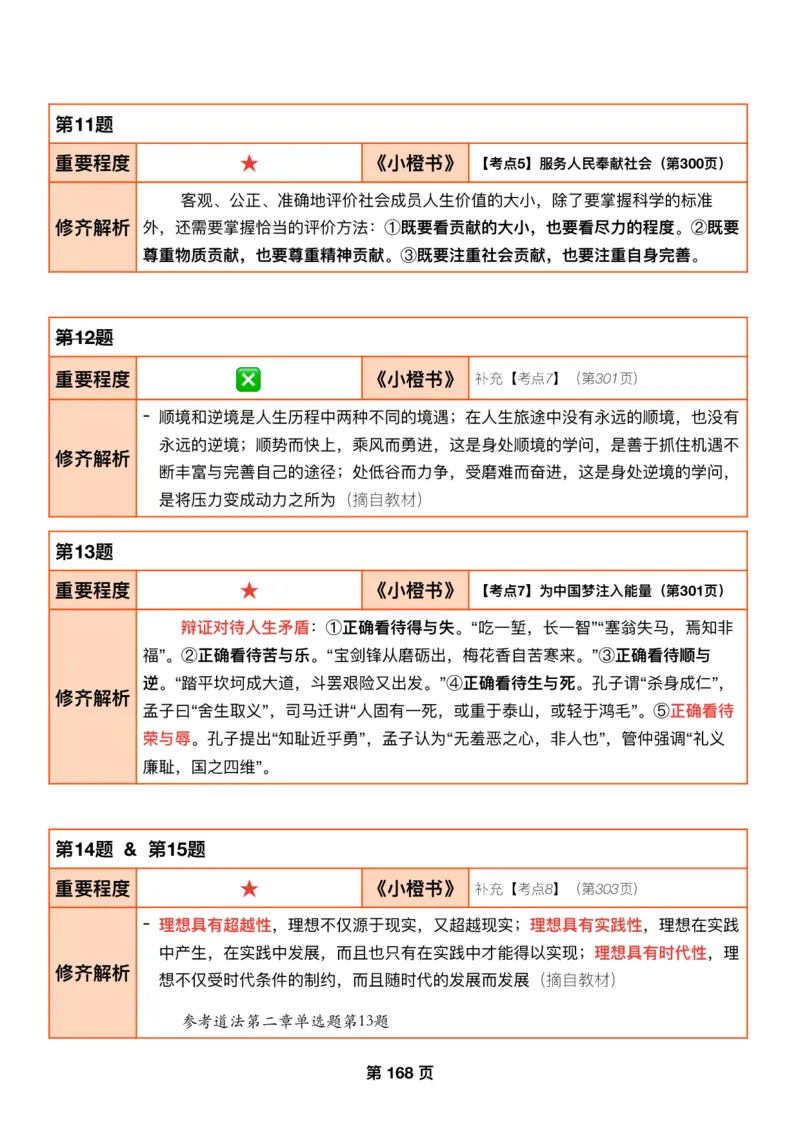 DAY46修齐1000题逐题解析手册免费分享_考研_16.2026考研政治清北成硕_00.电子讲义_张修齐肖1000带刷