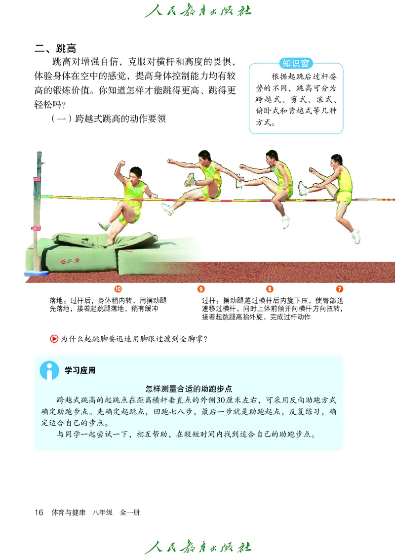 初中二年级体育与健康_教资初高中_教资面试2025教资面试备考资料合集_教资面试资料合集_3、教资面试资料包大全_45大圣中小幼面试资料包_初中_体育_初中体育&mdash;人教版