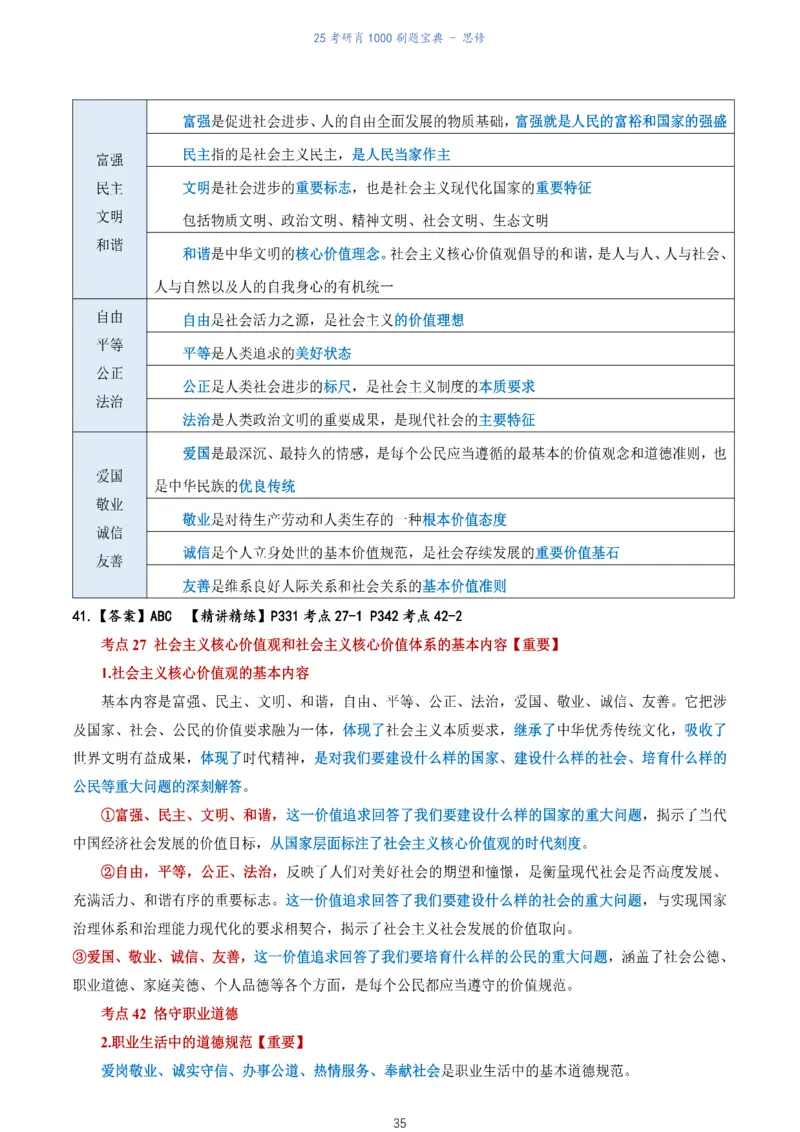 肖1000题刷题宝典-思修_考研_政治_02.肖秀荣_05.25肖1000题《刷题宝典》
