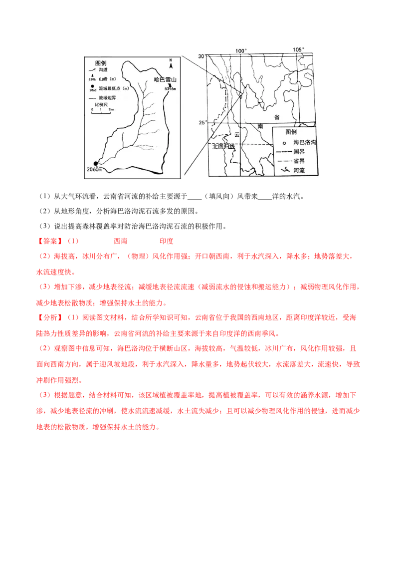 地理微考点：水环境知识点归纳-备战2023年高考总复习地理微考点狙击与专项突破_9.2025地理总复习_2023年新高考复习资料_专项复习_备战2023年高考地理总复习微考点狙击与专项测练_先导辑