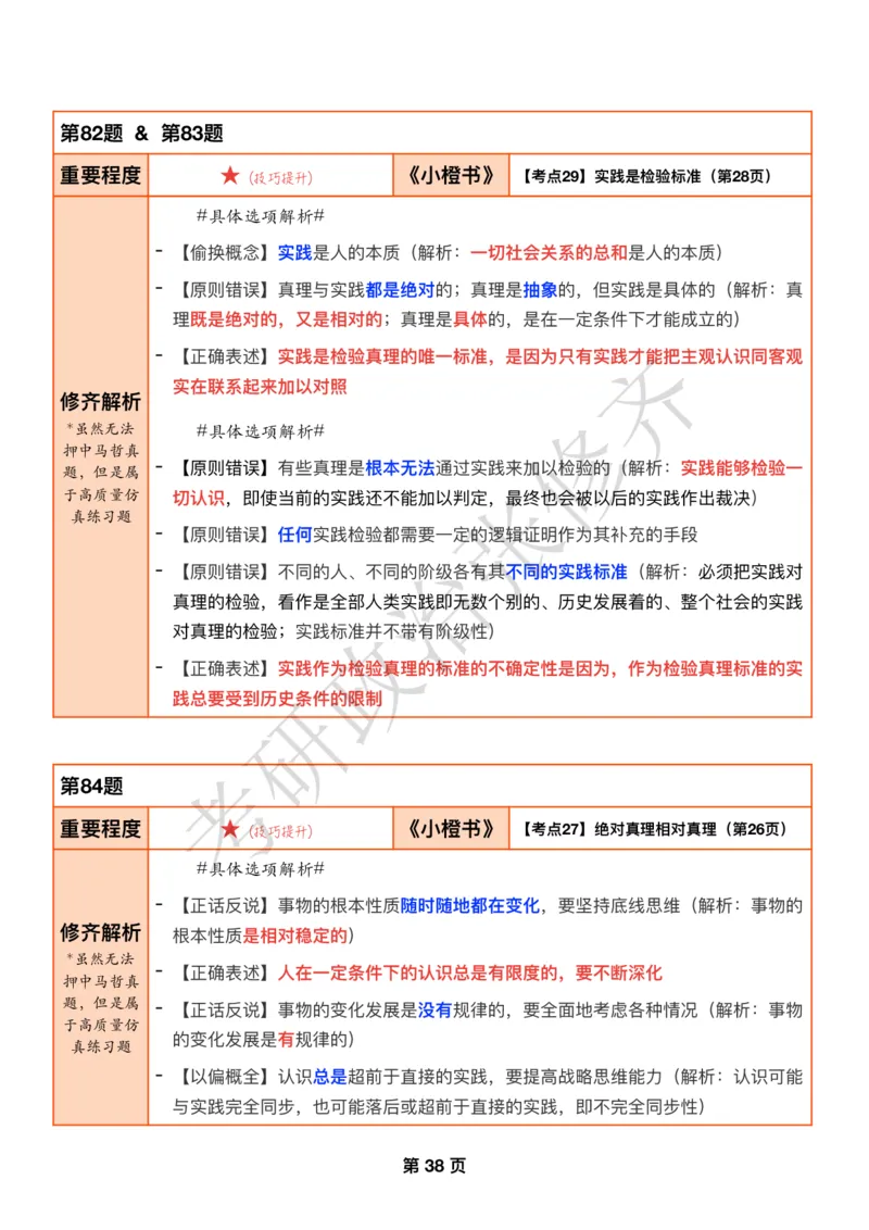 DAY10修齐1000题逐题解析手册免费分享_考研_16.2026考研政治清北成硕_00.电子讲义_张修齐肖1000带刷