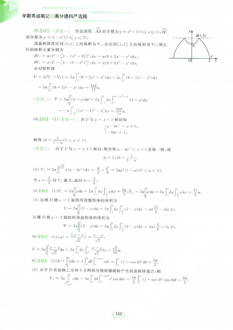 严选题答案册_考研_数学_04.武忠祥_25武忠祥《严选题》做题本_数学一
