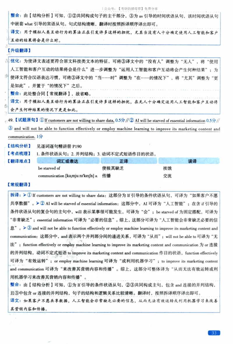2023考研真相真题解析_考研_英语_00.手译本_《英语阅读＆翻译手译本》2000-2023_02.英语一2010-2023_全文解析+选项解析_10-23真题选项解析