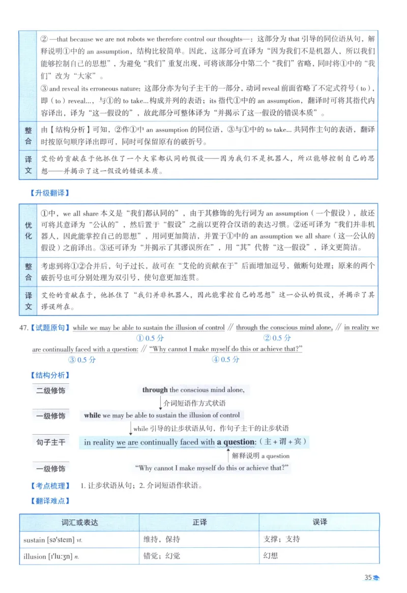 2011考研真相真题解析_考研_英语_00.手译本_《英语阅读＆翻译手译本》2000-2023_02.英语一2010-2023_全文解析+选项解析_10-23真题选项解析