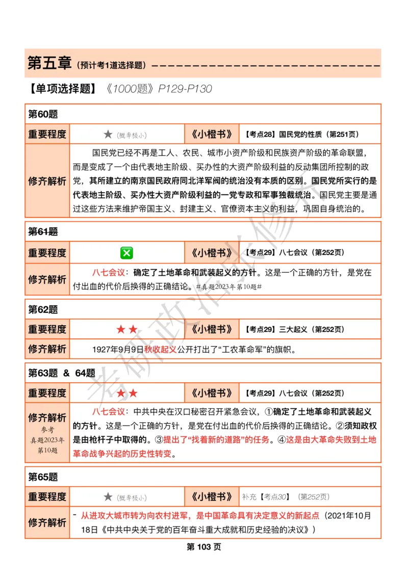 DAY30修齐1000题逐题解析手册免费分享_考研_16.2026考研政治清北成硕_00.电子讲义_张修齐肖1000带刷