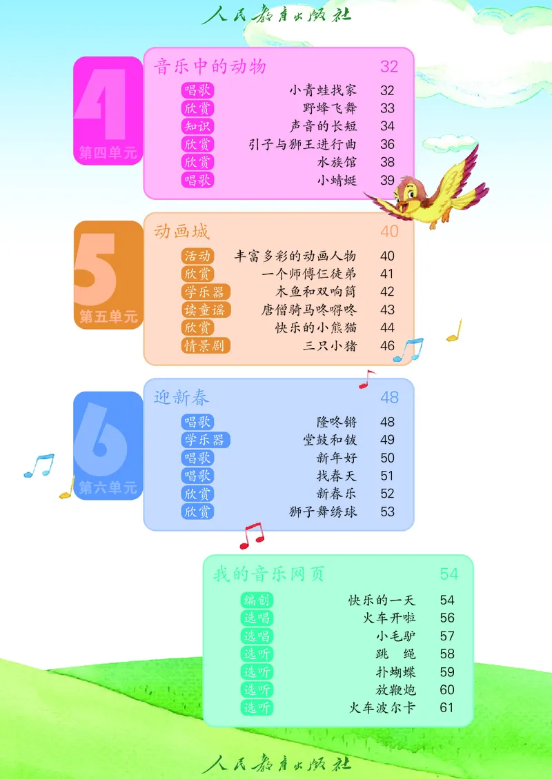 一年级上册_教资初高中_教资面试2025教资面试备考资料合集_教资面试资料合集_3、教资面试资料包大全_45大圣中小幼面试资料包_小学_音乐_电子课本