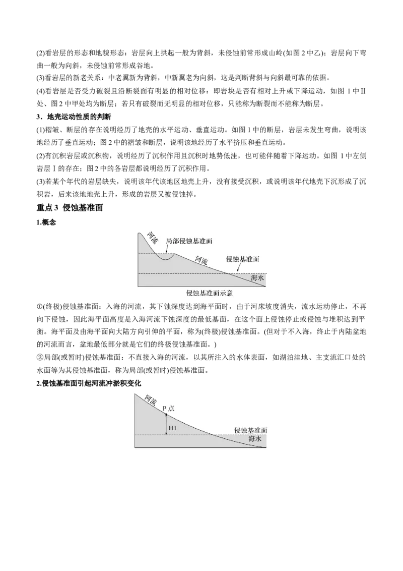 专题6地貌（讲义）（解析版）_9.2025地理总复习_2024年新高考资料_3.2024专项复习_备战2024年高考地理总复习专题考点+微专题集成讲练辑