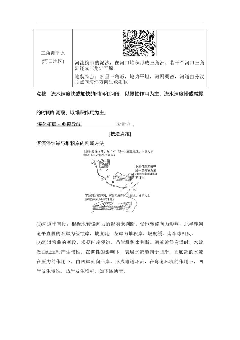 第14讲河流地貌的发育_9.2025地理总复习_赠品通用版（老高考）复习资料_一轮复习_2023年高考地理一轮复习讲义+课件（全国版）_2023年高考地理一轮复习讲义（全国版）