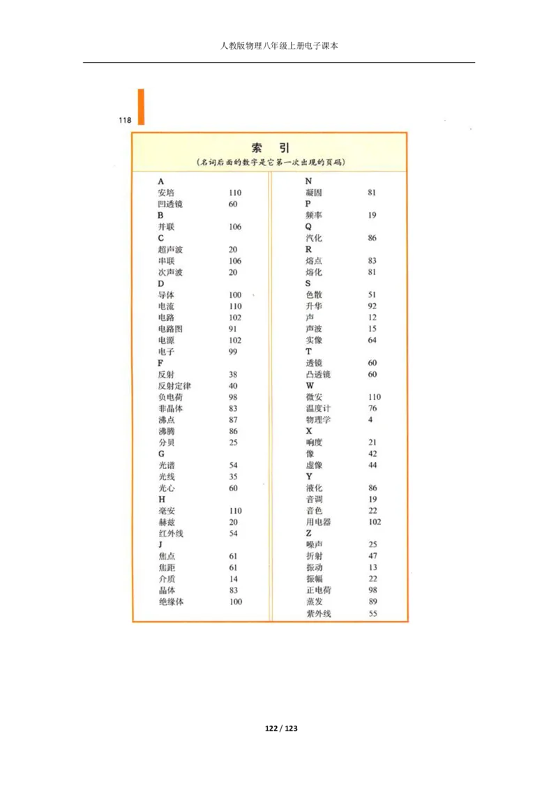 人教版物理八年级上册电子课本(1)_教资初高中_教资面试2025教资面试备考资料合集_教资面试资料合集_2025教资面试资料_25上教资面试-小学资料包_20教材：全册_初中_初中物理