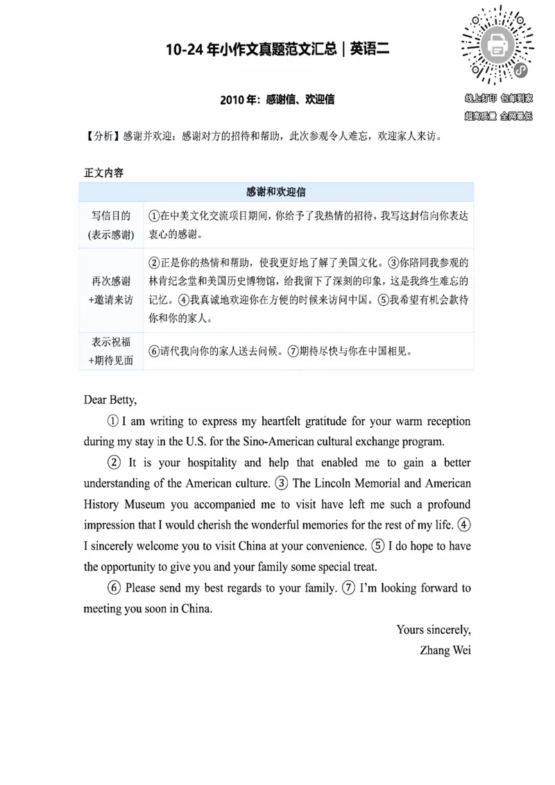 小作文(英语二)_考研_英语_16.潘赟_25潘赟《小作文真题范文》汇总