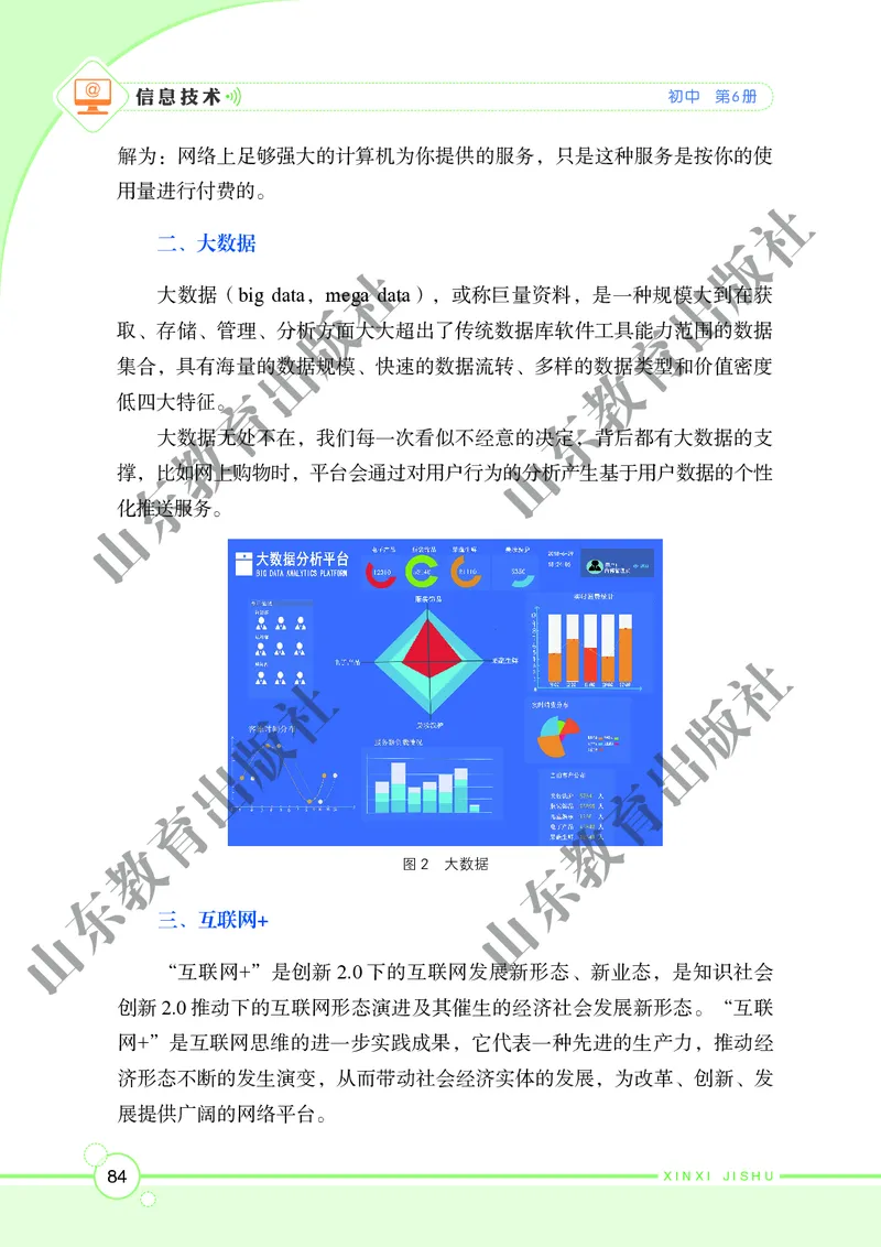 初中信息技术第6册_教资初高中_教资面试2025教资面试备考资料合集_教资面试资料合集_3、教资面试资料包大全_45大圣中小幼面试资料包_初中_信息技术_初中信息技术电子课本