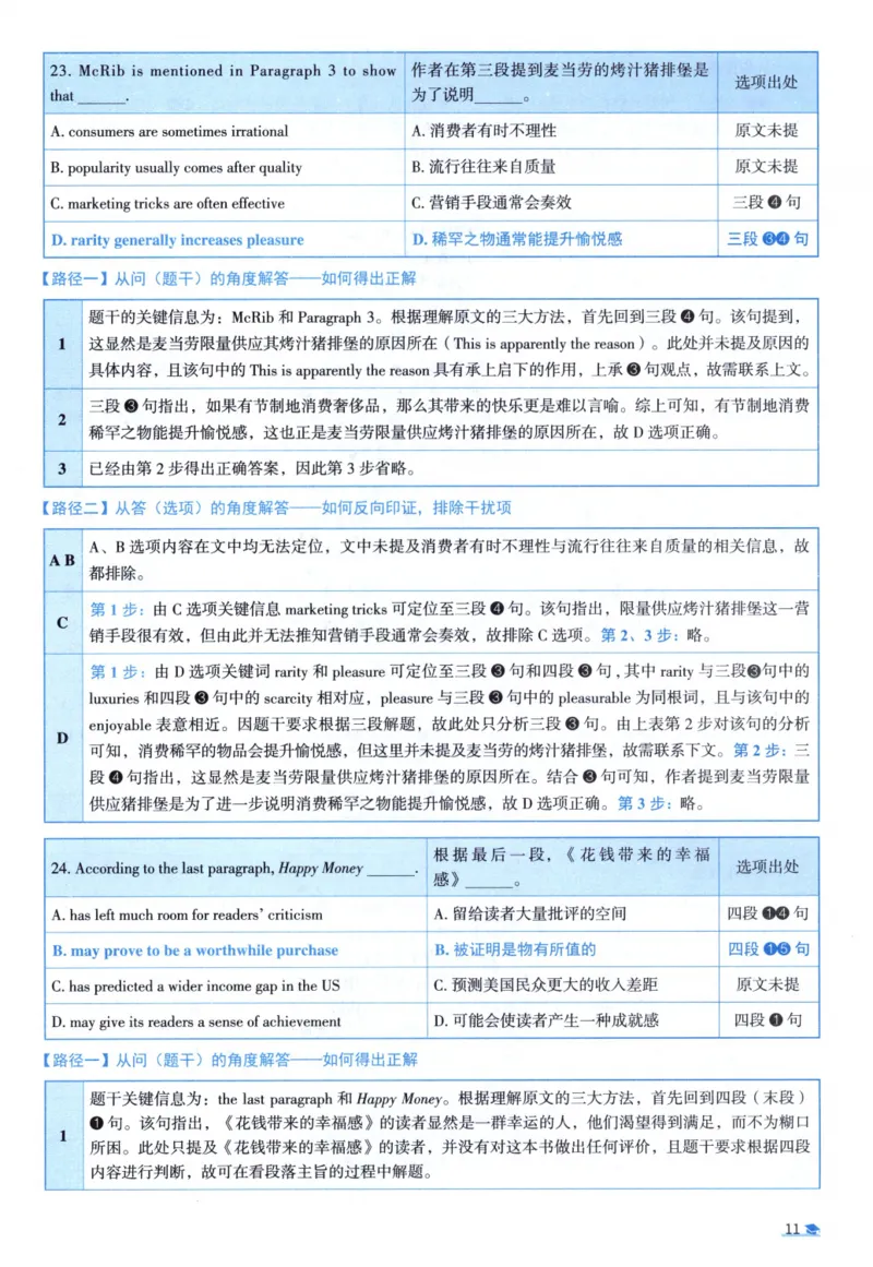 2014考研圣经真题解析_考研_英语_00.手译本_《英语阅读＆翻译手译本》2000-2023_03.英语二2010-2023_全文解析+选项解析_真题选项解析