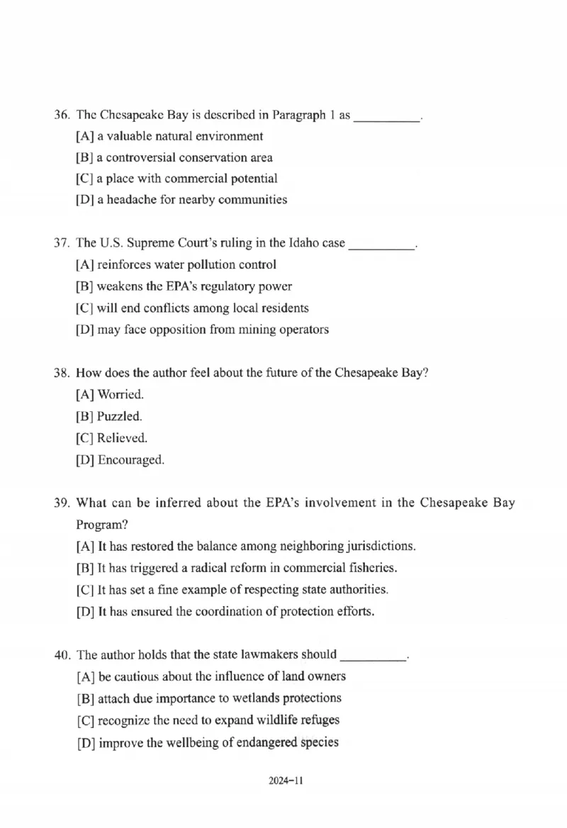 2024年考研英语一真题_考研_英语_09.黄皮书_25黄皮书《真题+解析》_英语一
