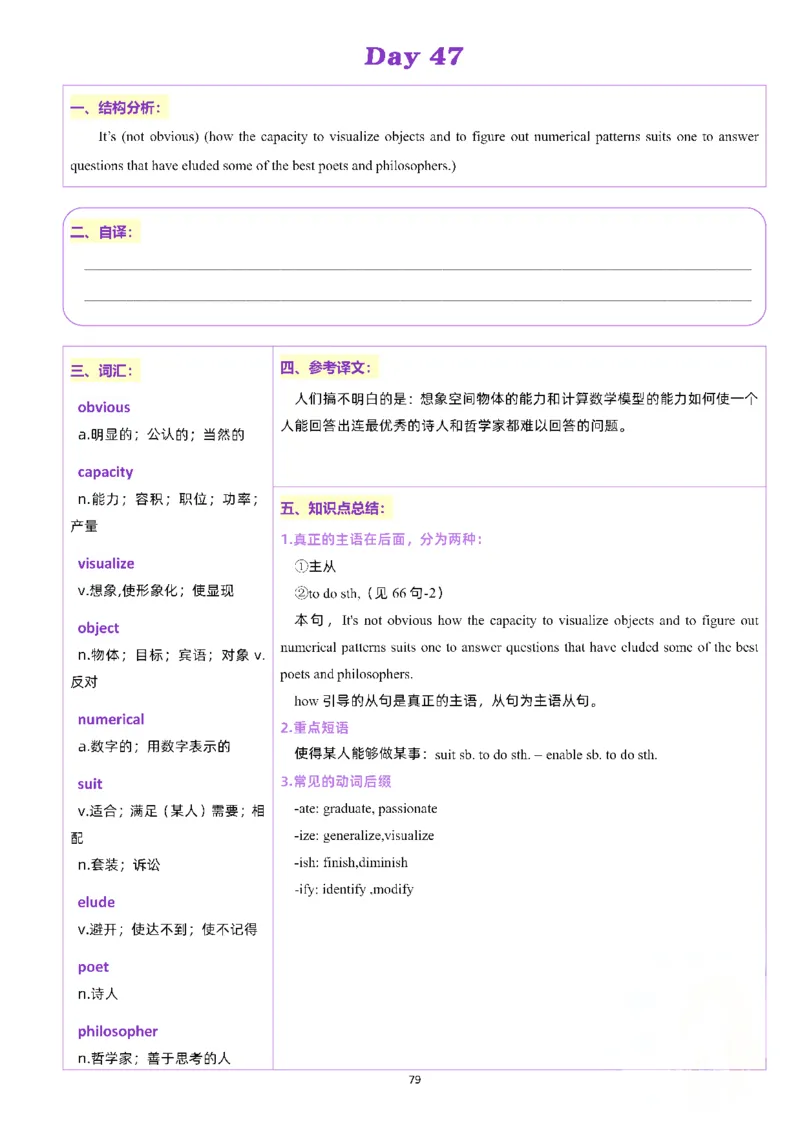 25颉斌斌《66句长难句》笔记_考研_英语_06.颉斌斌_25颉斌斌《长难句66句》笔记