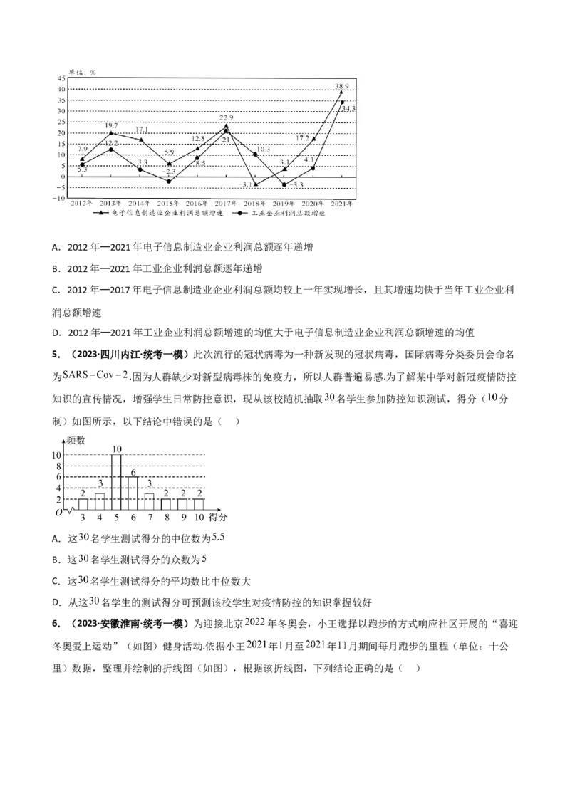 专题22概率与统计专项训练（原卷版）_2.2025数学总复习_赠品通用版（老高考）复习资料_二轮复习_高频考点解密2023年高考数学二轮复习讲义+分层训练（全国通用）