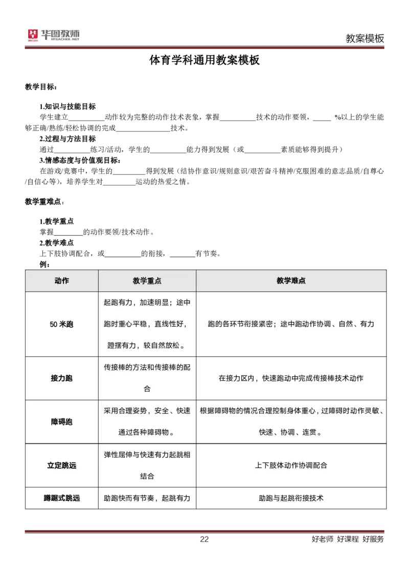 学科万能模板(1)_教资初高中_教资面试2025教资面试备考资料合集_教资面试资料合集_2025教资面试资料_25上教资面试-小学资料包_18教案：模板