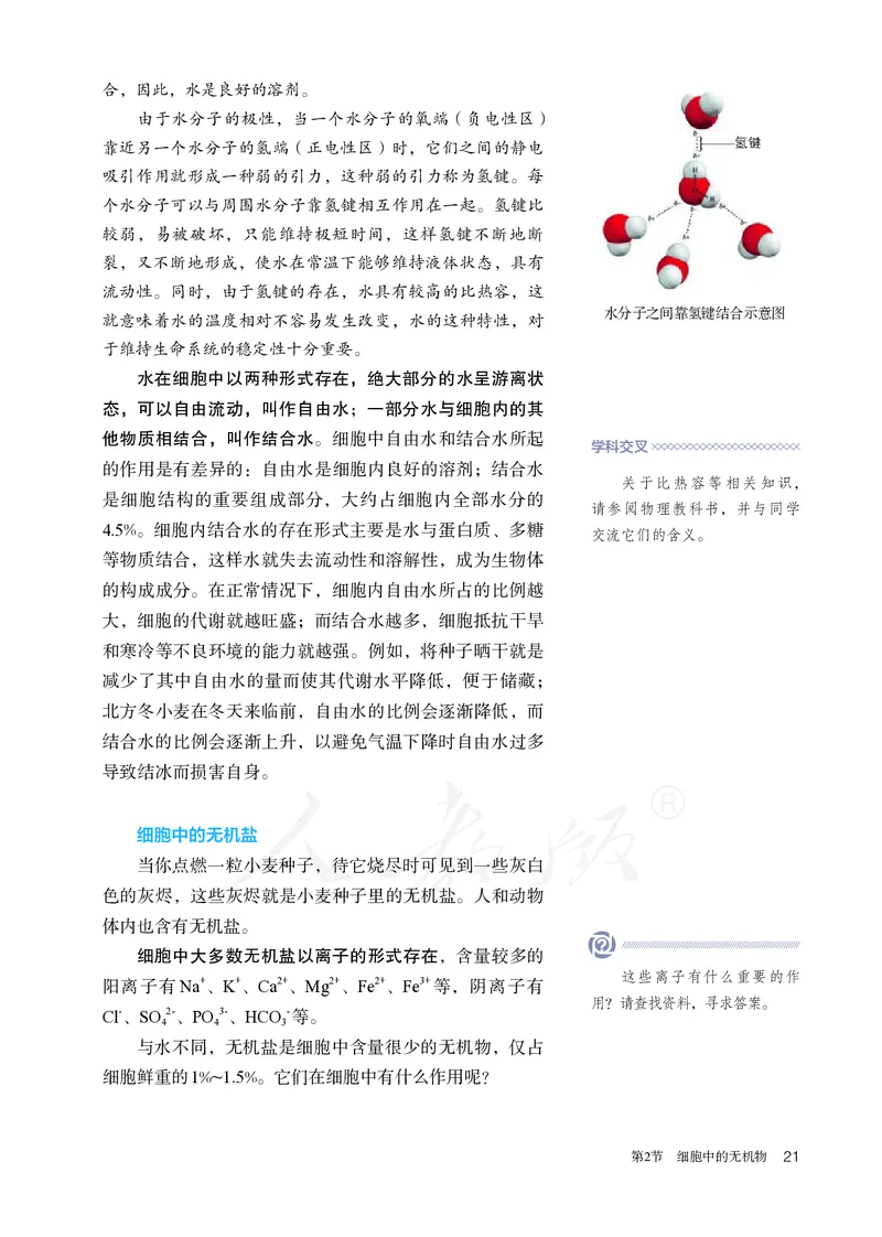 高中必修一生物_教资初高中_教资面试2025教资面试备考资料合集_教资面试资料合集_3、教资面试资料包大全_45大圣中小幼面试资料包_高中_生物_高中生物电子课本
