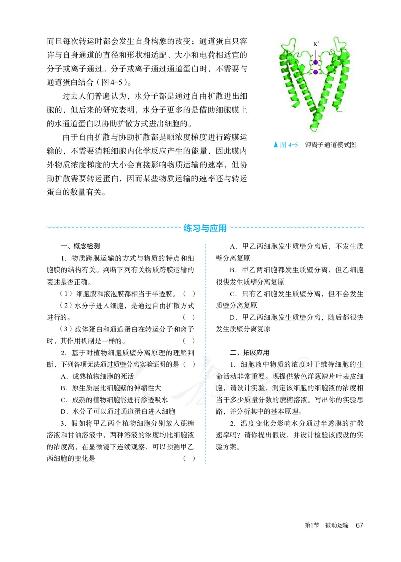 高中必修一生物_教资初高中_教资面试2025教资面试备考资料合集_教资面试资料合集_3、教资面试资料包大全_45大圣中小幼面试资料包_高中_生物_高中生物电子课本