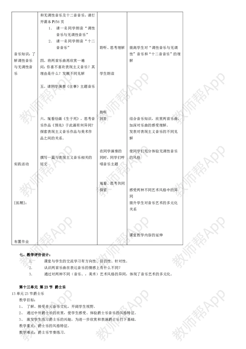 高中音乐鉴赏(全册教案)(1)_教资初高中_教资面试2025教资面试备考资料合集_教资面试资料合集_2025教资面试资料_25上教资面试-小学资料包_19教案：合集_高中学科全册教案