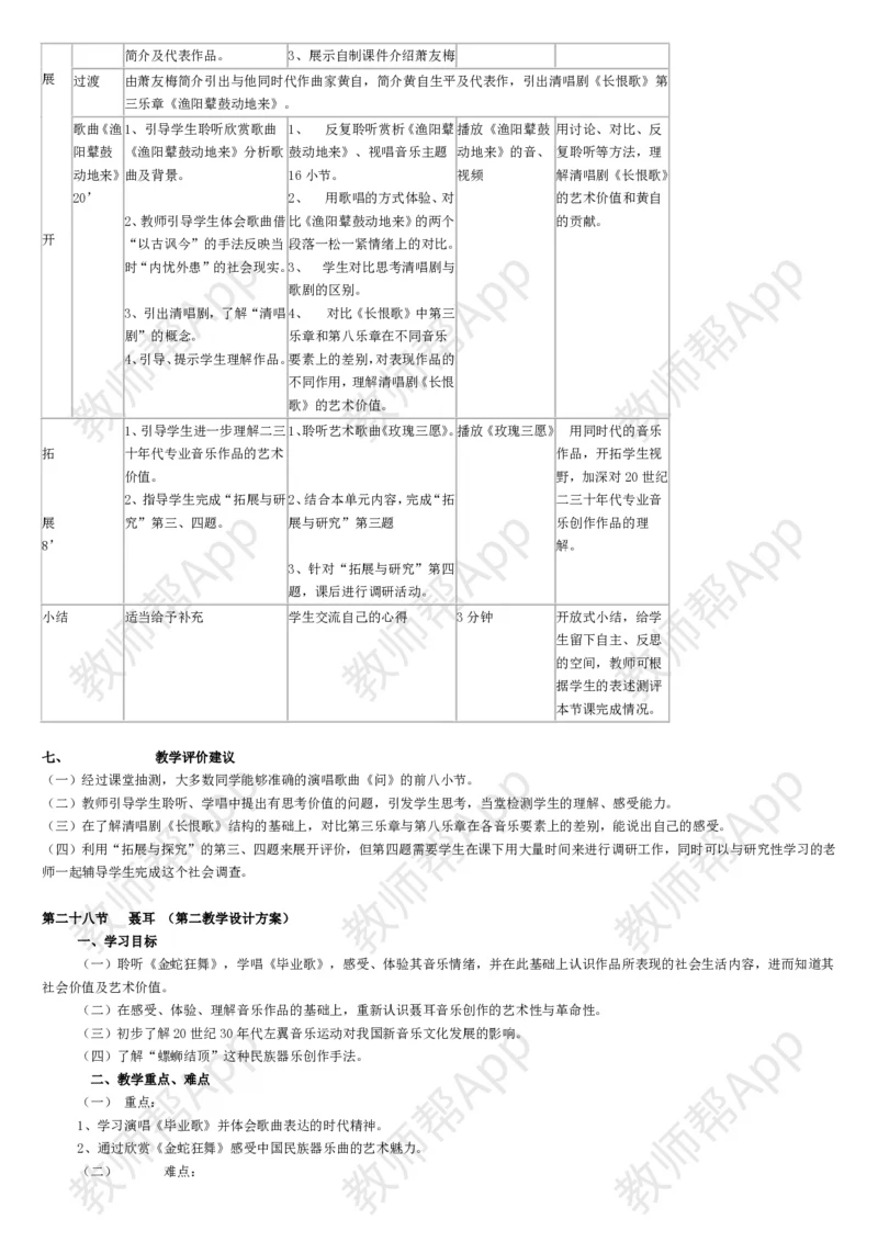 高中音乐鉴赏(全册教案)(1)_教资初高中_教资面试2025教资面试备考资料合集_教资面试资料合集_2025教资面试资料_25上教资面试-小学资料包_19教案：合集_高中学科全册教案