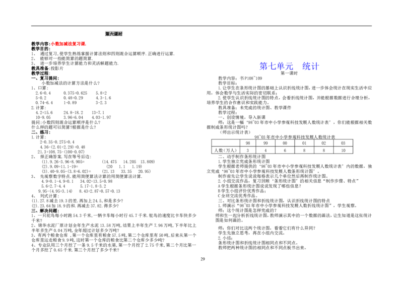 新人教2013版四年级数学下册教案(1)_教资初高中_教资面试2025教资面试备考资料合集_教资面试资料合集_2025教资面试资料_25上教资面试-小学资料包_19教案：合集_小学两科全册教案
