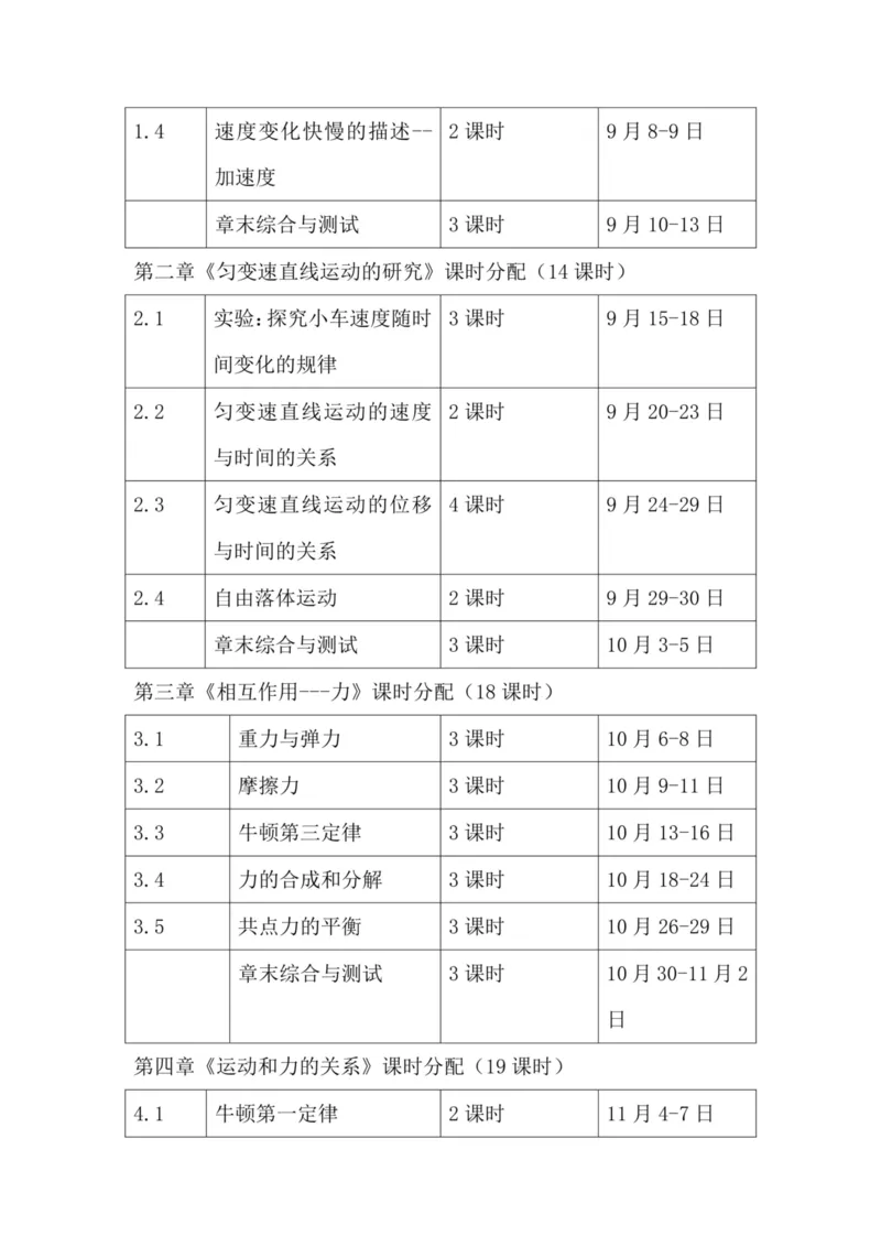 部编版高中物理必修第一册教案(1)_教资初高中_教资面试2025教资面试备考资料合集_教资面试资料合集_2025教资面试资料_25上教资面试-小学资料包_19教案：合集_高中学科全册教案