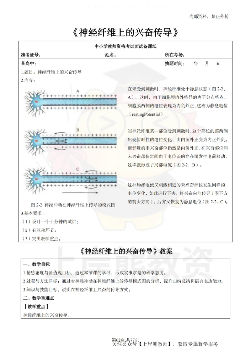 高中生物面试题本+教案+逐字稿+答辩_纯图版_教资初高中_教资面试2025教资面试备考资料合集_教资面试资料合集_2025教资面试资料