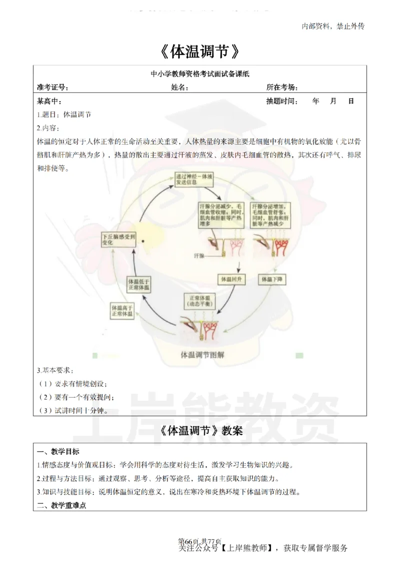 高中生物面试题本+教案+逐字稿+答辩_纯图版_教资初高中_教资面试2025教资面试备考资料合集_教资面试资料合集_2025教资面试资料