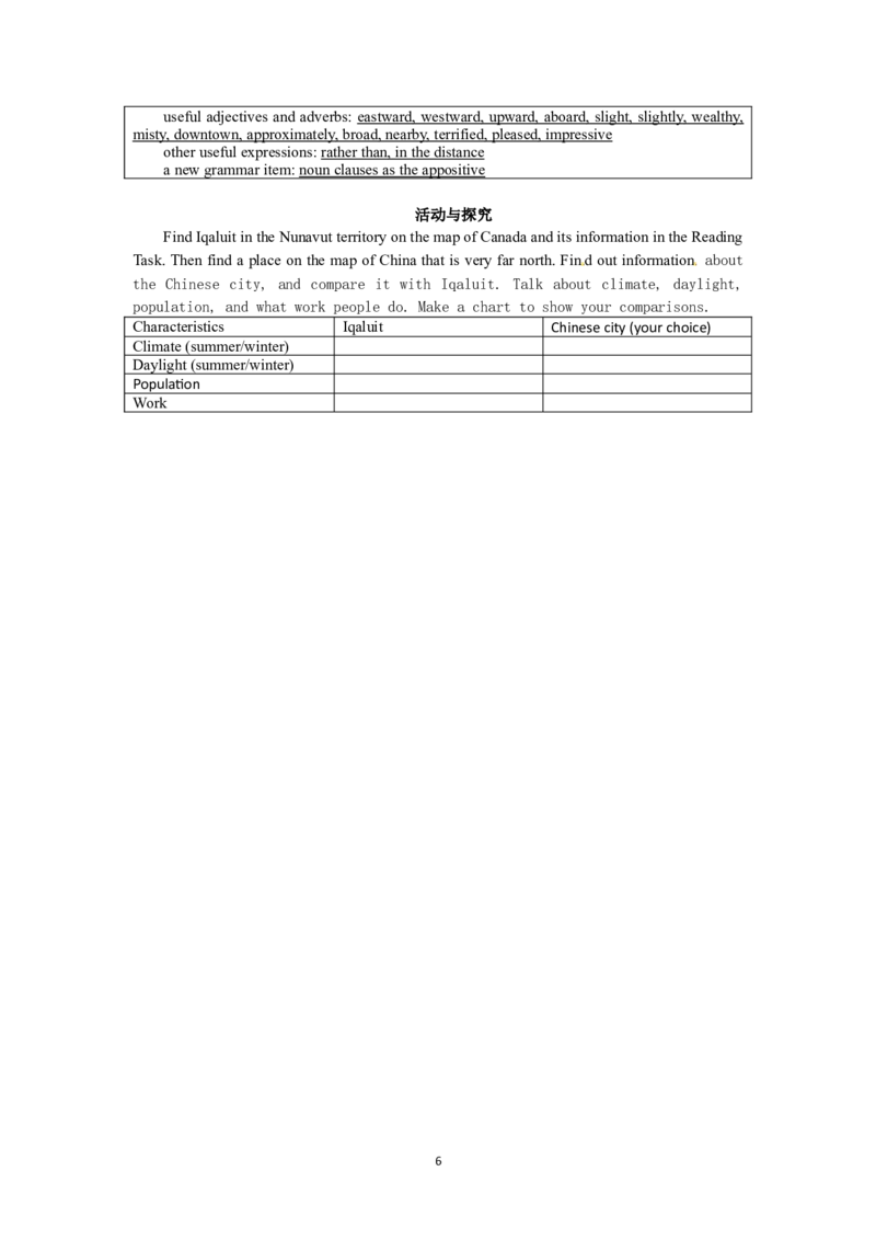 必修三Unit5Canada&mdash;&ldquo;TheTrueNorth&rdquo;Period7RevisionSummingupandlearningtip（教师帮APP备考QQ群193480576）(1)_教资初高中_教资面试2025教资面试备考资料合集_教资面试资料合集_2025教资面试资料