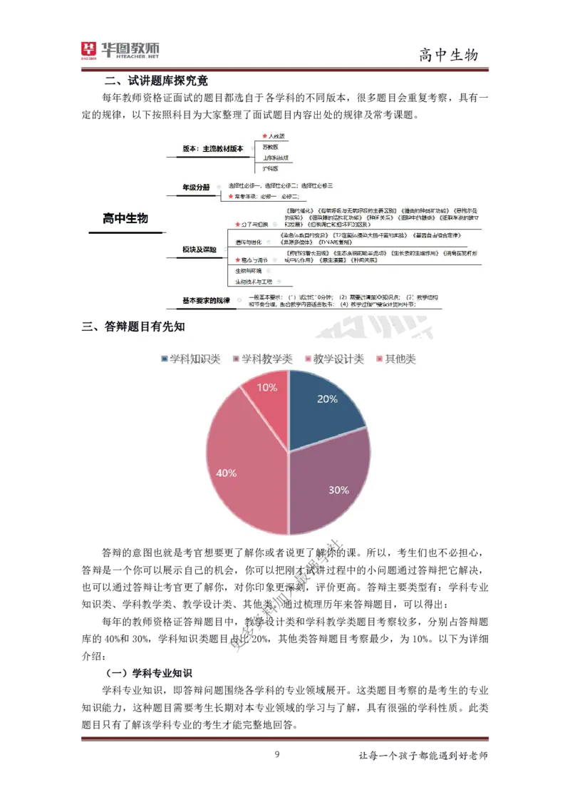 生物_教资初高中_教资面试2025教资面试备考资料合集_教资面试资料合集_3、教资面试资料包大全_19中小学教师资格面试试库宝书_高中