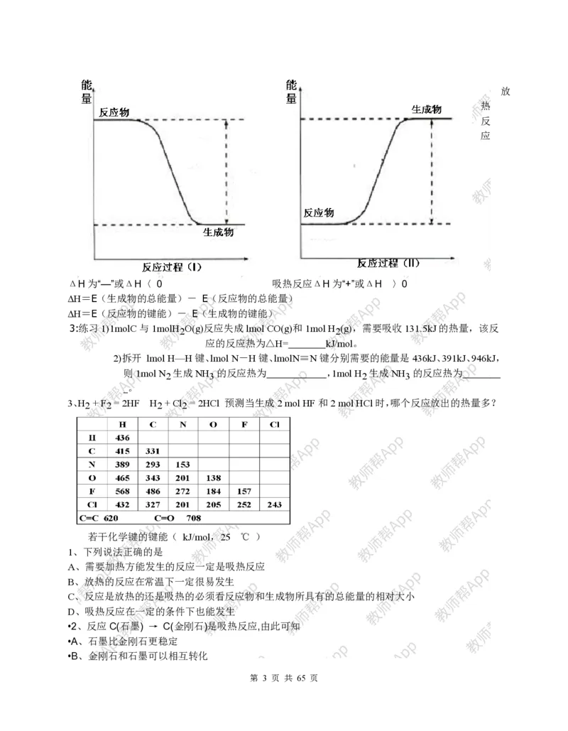 高中化学选修4全册教案(1)_教资初高中_教资面试2025教资面试备考资料合集_教资面试资料合集_2025教资面试资料_25上教资面试-小学资料包_19教案：合集_高中学科全册教案
