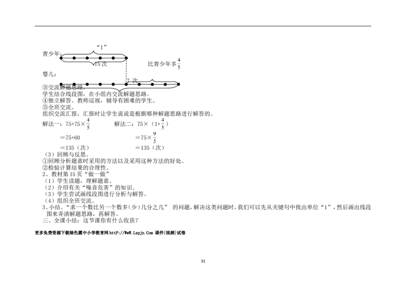 新人教2013版六年级数学上册1-5单元教案(1)_教资初高中_教资面试2025教资面试备考资料合集_教资面试资料合集_2025教资面试资料_25上教资面试-小学资料包_19教案：合集