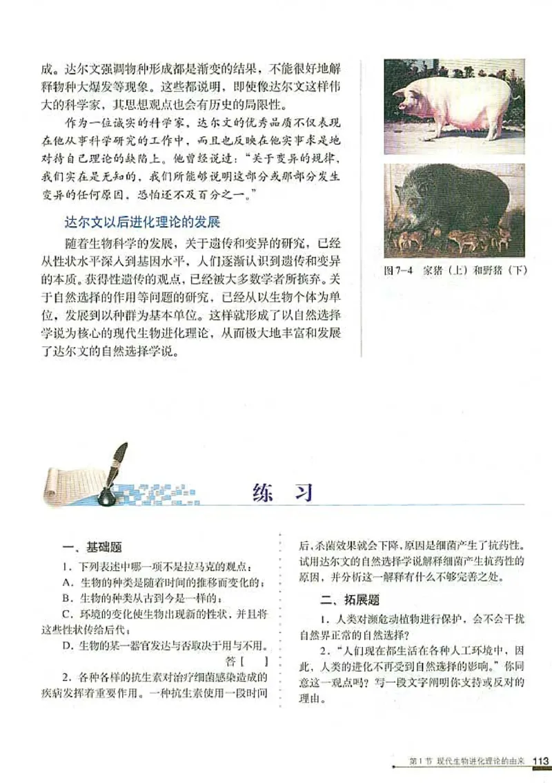 高中生物必修2遗传与进化(1)_教资初高中_教资面试2025教资面试备考资料合集_教资面试资料合集_2025教资面试资料_25上教资面试-小学资料包_20教材：全册_高中_高中生物