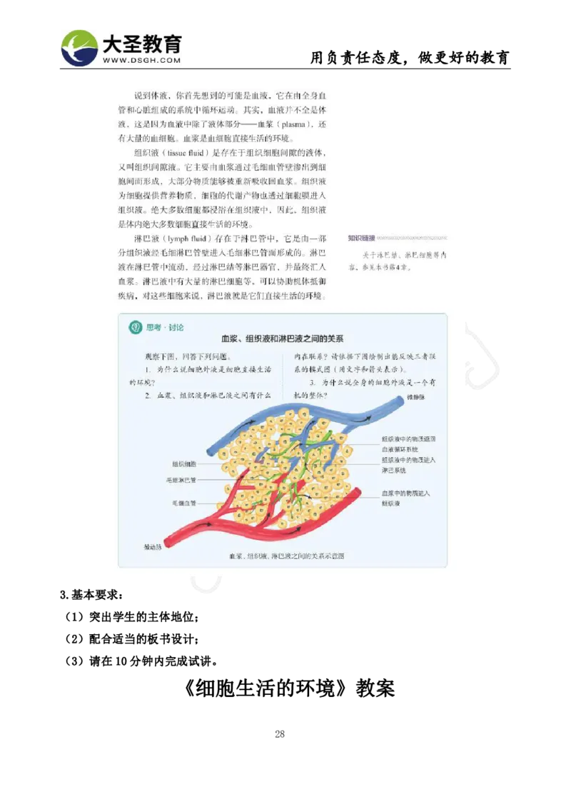 高中生物面试真题+模板_教资初高中_教资面试2025教资面试备考资料合集_教资面试资料合集_3、教资面试资料包大全_45大圣中小幼面试资料包_高中_生物