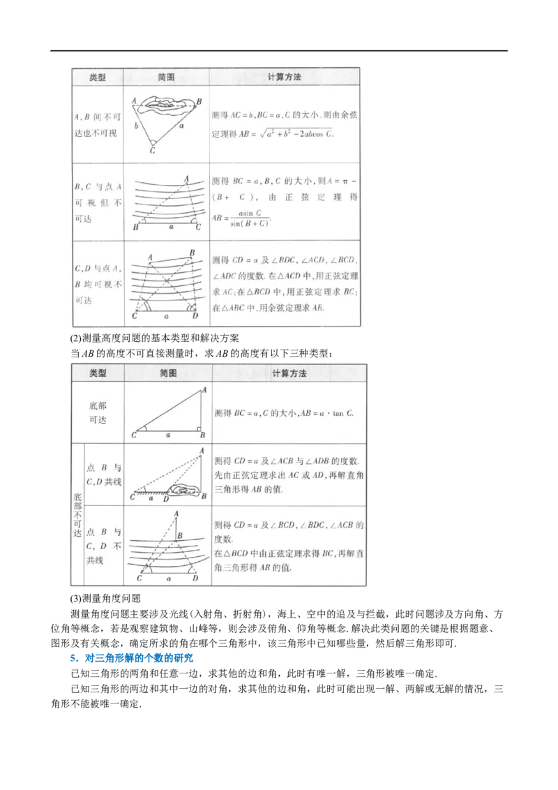 专题4.11正弦定理和余弦定理-重难点题型精讲（举一反三）（新高考地区专用）（解析版）_2.2025数学总复习_2023年新高考资料_一轮复习