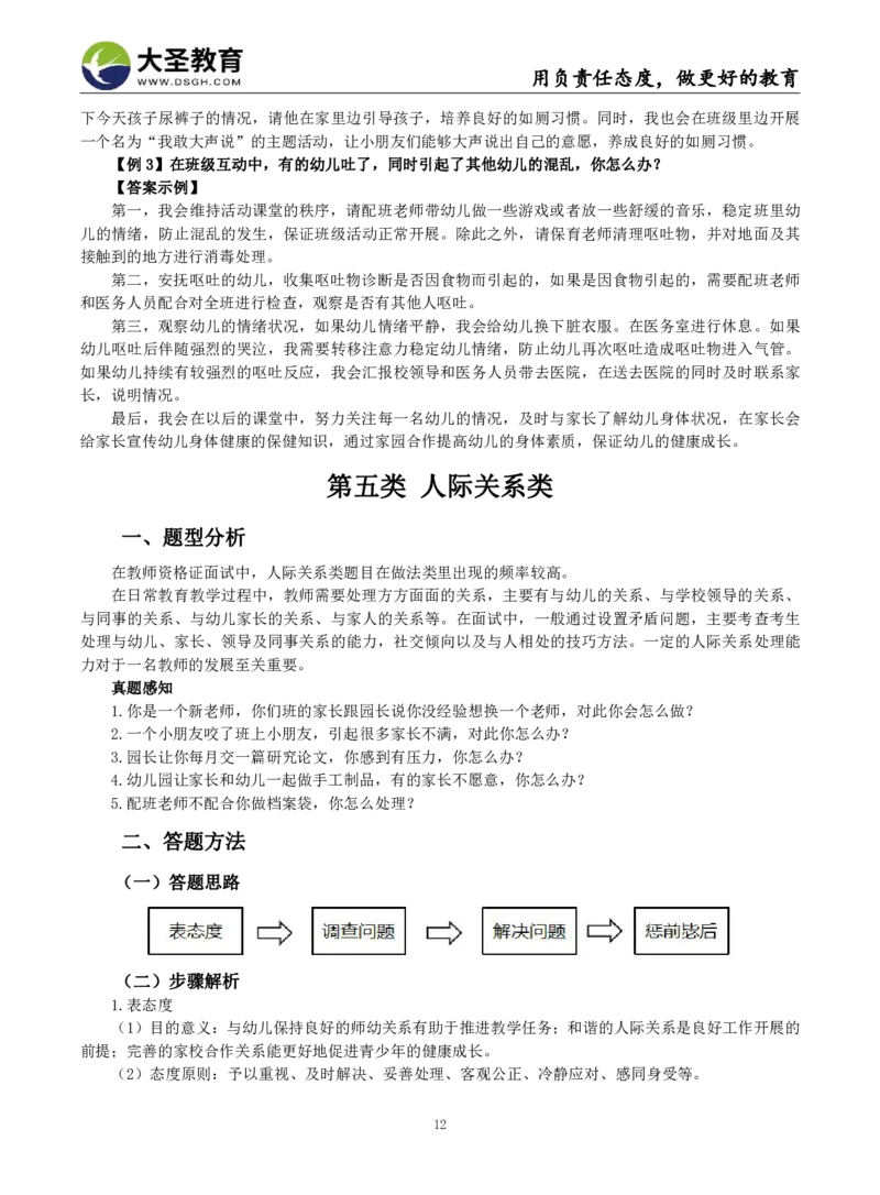 结构化模板（幼儿）_教资初高中_教资面试2025教资面试备考资料合集_教资面试资料合集_3、教资面试资料包大全_45大圣中小幼面试资料包_幼儿