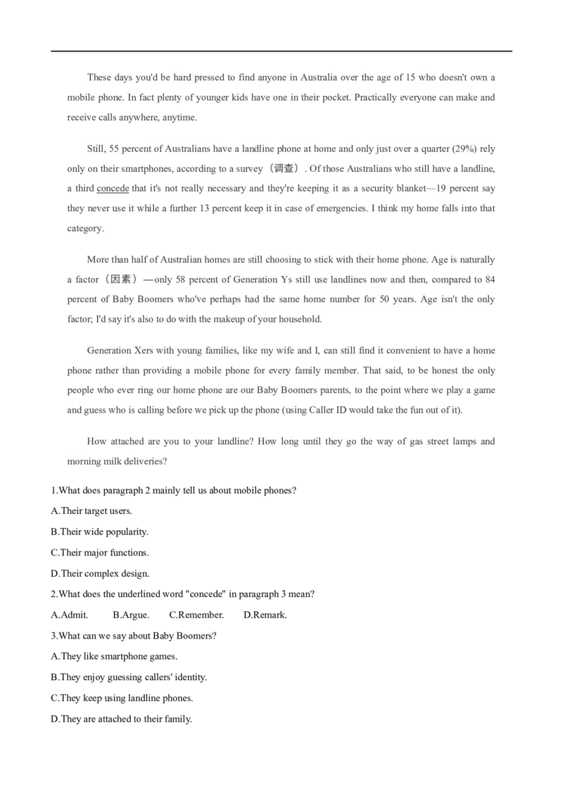 考点34-阅读理解议论文（重难题型）（解析版）-备战2023年高考英语一轮复习考点帮（全国通用）_3.2025英语总复习_赠品通用版（老高考）复习资料_一轮复习