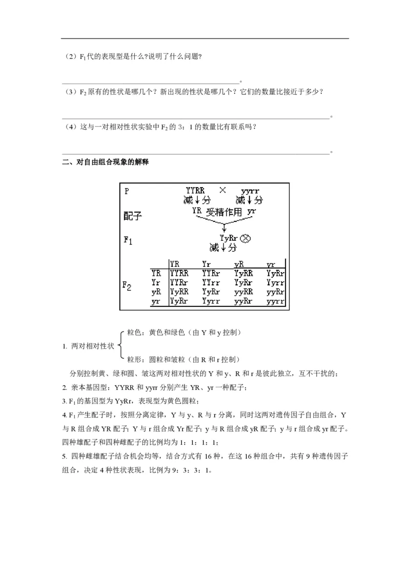 高中生物必修2全套精品学案-教案(1)_教资初高中_教资面试2025教资面试备考资料合集_教资面试资料合集_2025教资面试资料_25上教资面试-小学资料包_19教案：合集_高中学科全册教案
