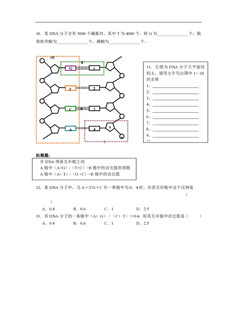 高中生物必修2全套精品学案-教案(1)_教资初高中_教资面试2025教资面试备考资料合集_教资面试资料合集_2025教资面试资料_25上教资面试-小学资料包_19教案：合集_高中学科全册教案